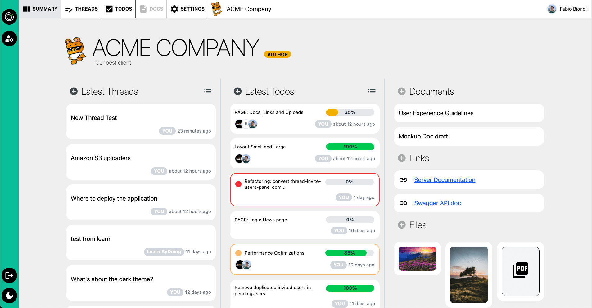 App screenshot